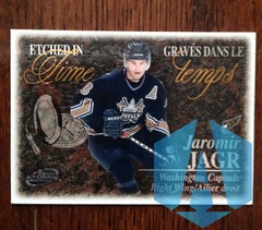 2003-04 McDonalds Canada Jaromir Jagr #6 Atomic Etched In Time
